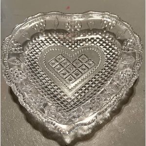 Avon Hearts and Diamonds Soap/Trinket Dish.  Set of 2